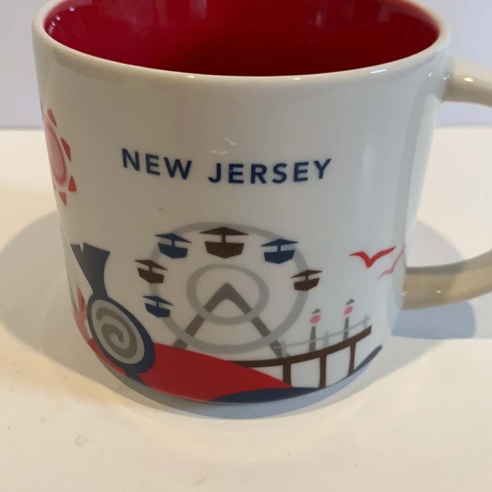 Starbucks 2015 You Are Here Collection New Jersey